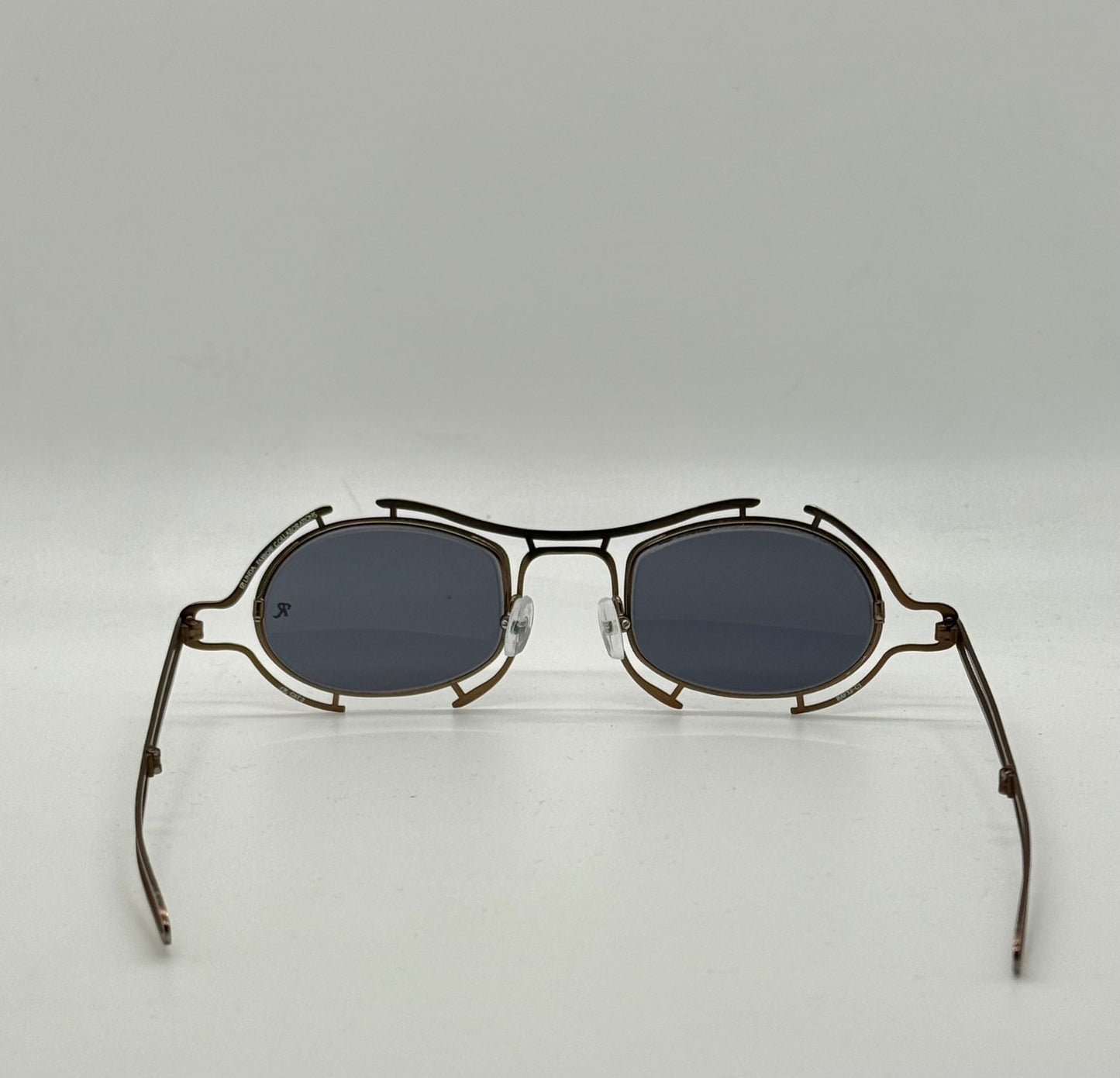 Raf Simons × Linda Farrow RAF13-C1 Bronze Sunglasses – Rare Collaboration