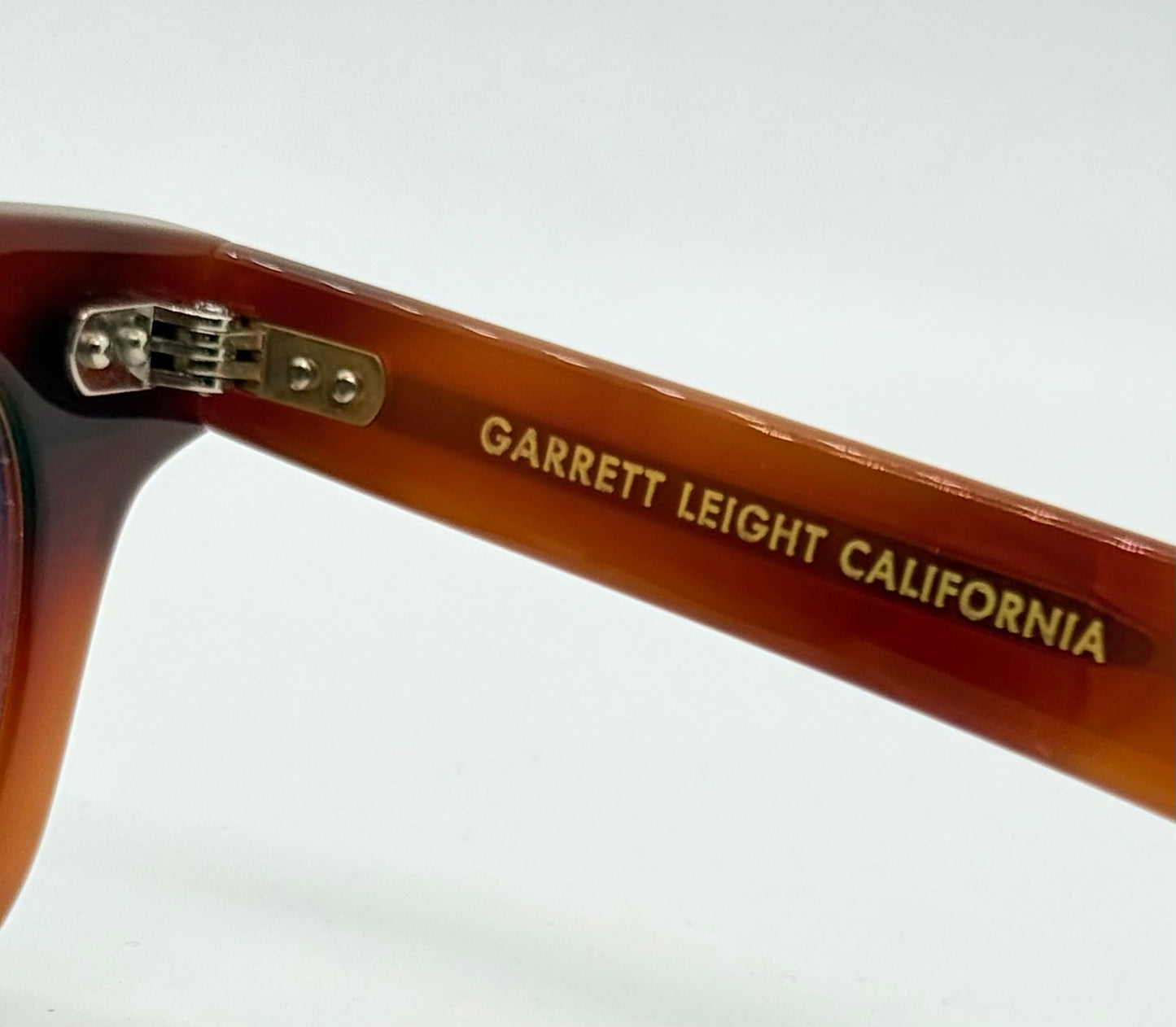Garrett Leight California Optical LO-B VINBRT 46-23 Full Kit-New/Unworn -Discontinued