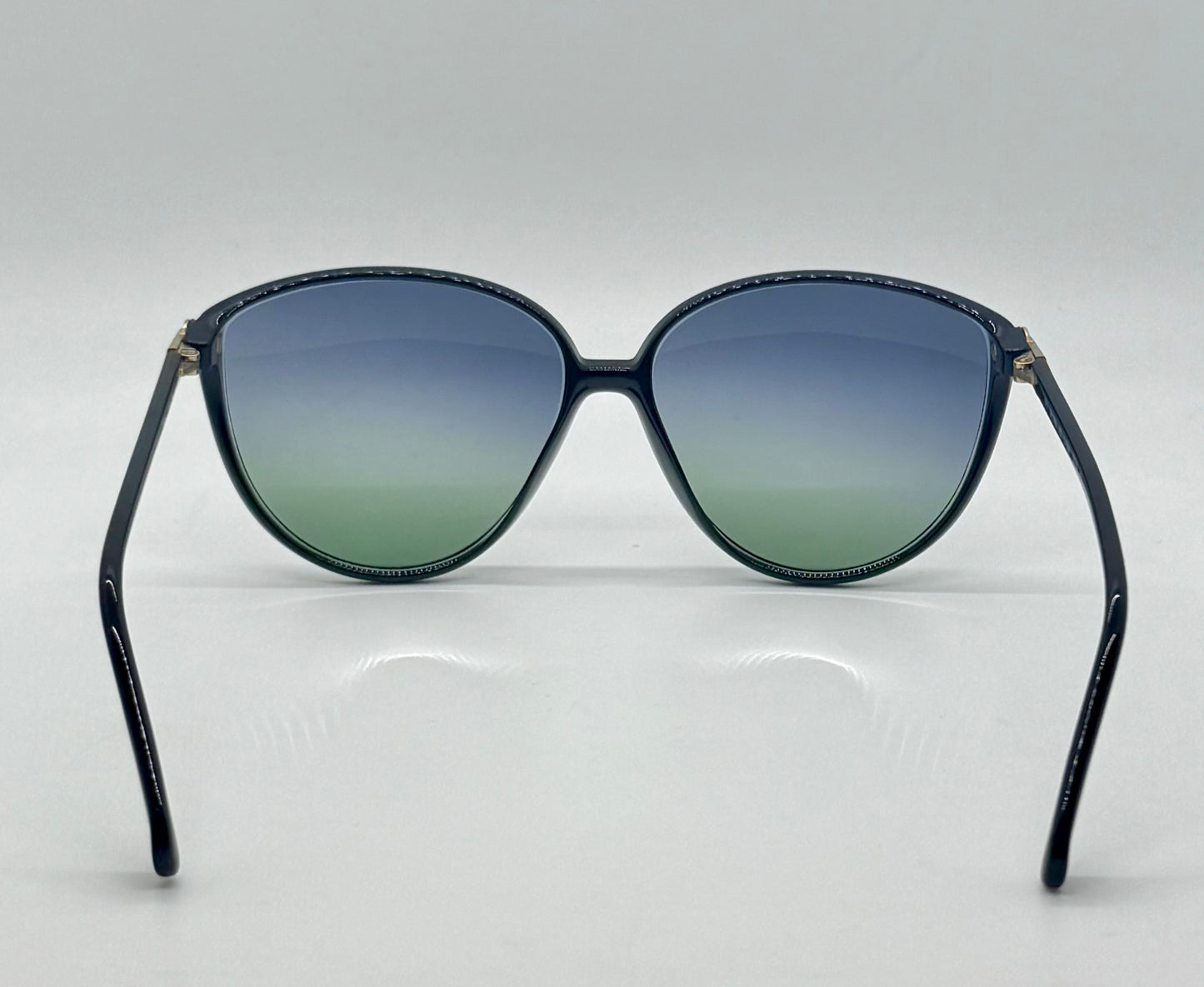 Silhouette M 1709 C 5504 Vintage Sunglasses w/New Blue-to-Green Custom Gradient Lenses