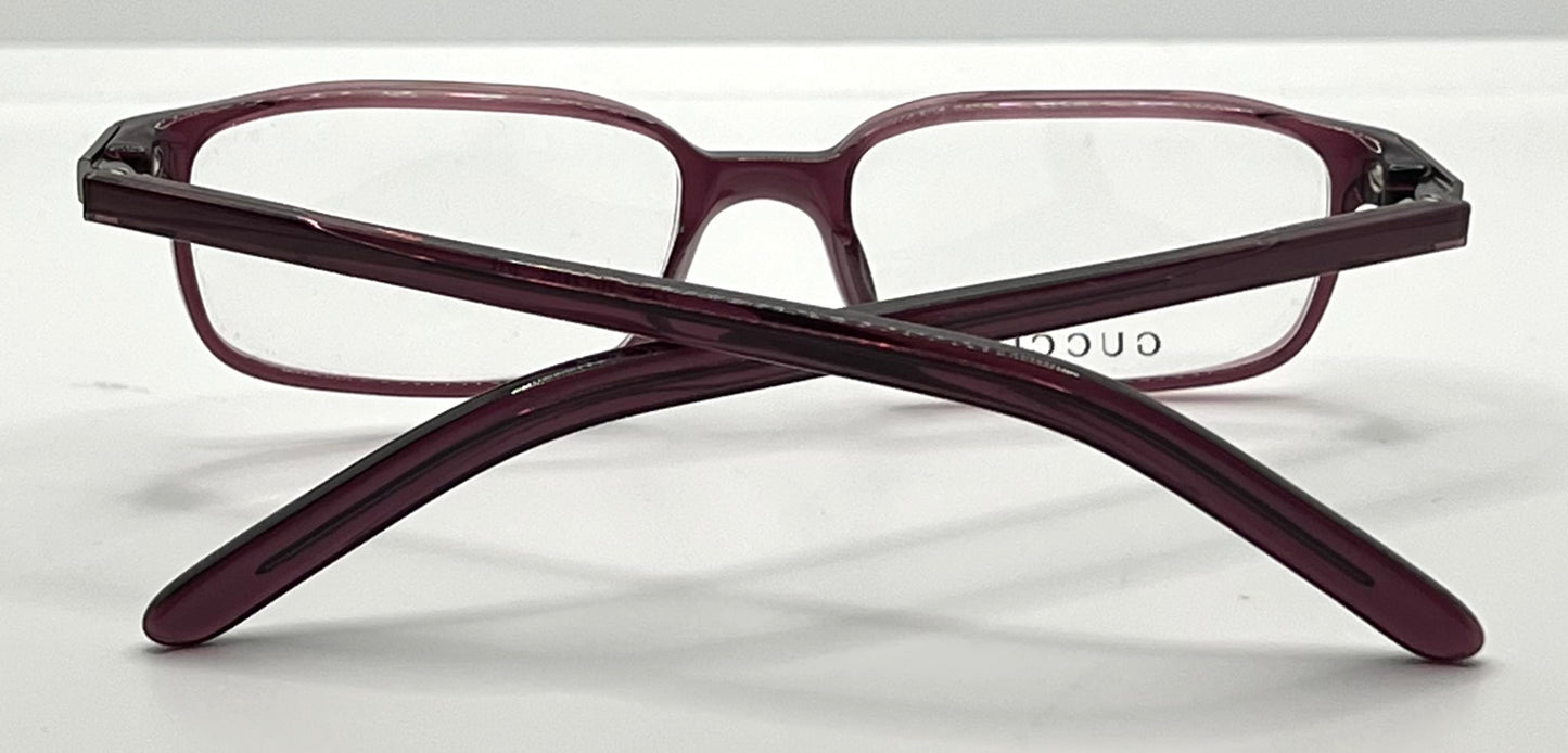 Gucci GG1182 6JT Burgundy Vintage Optical Frames – Deadstock – Made in Italy