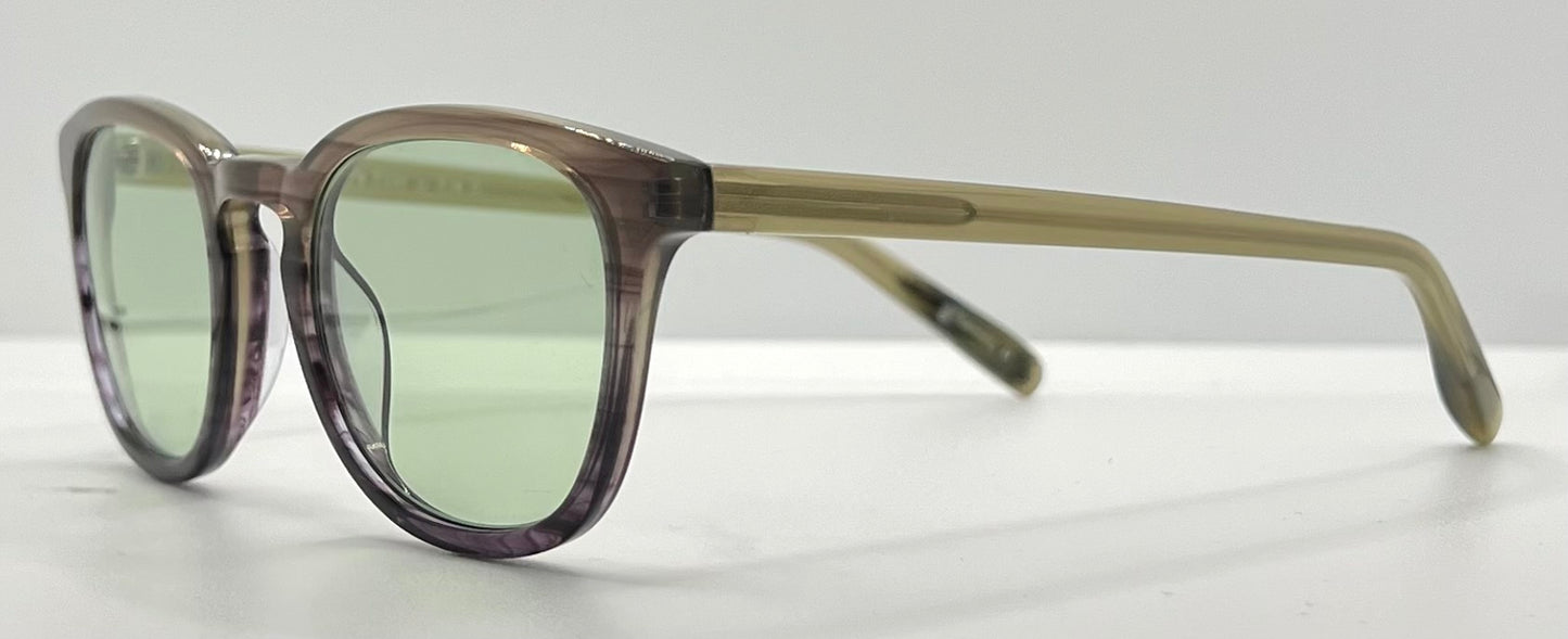 Kung Fu Eyes by Eve.D. 1031 with New, Custom Green Tint Lenses-Y2K Sunglasses