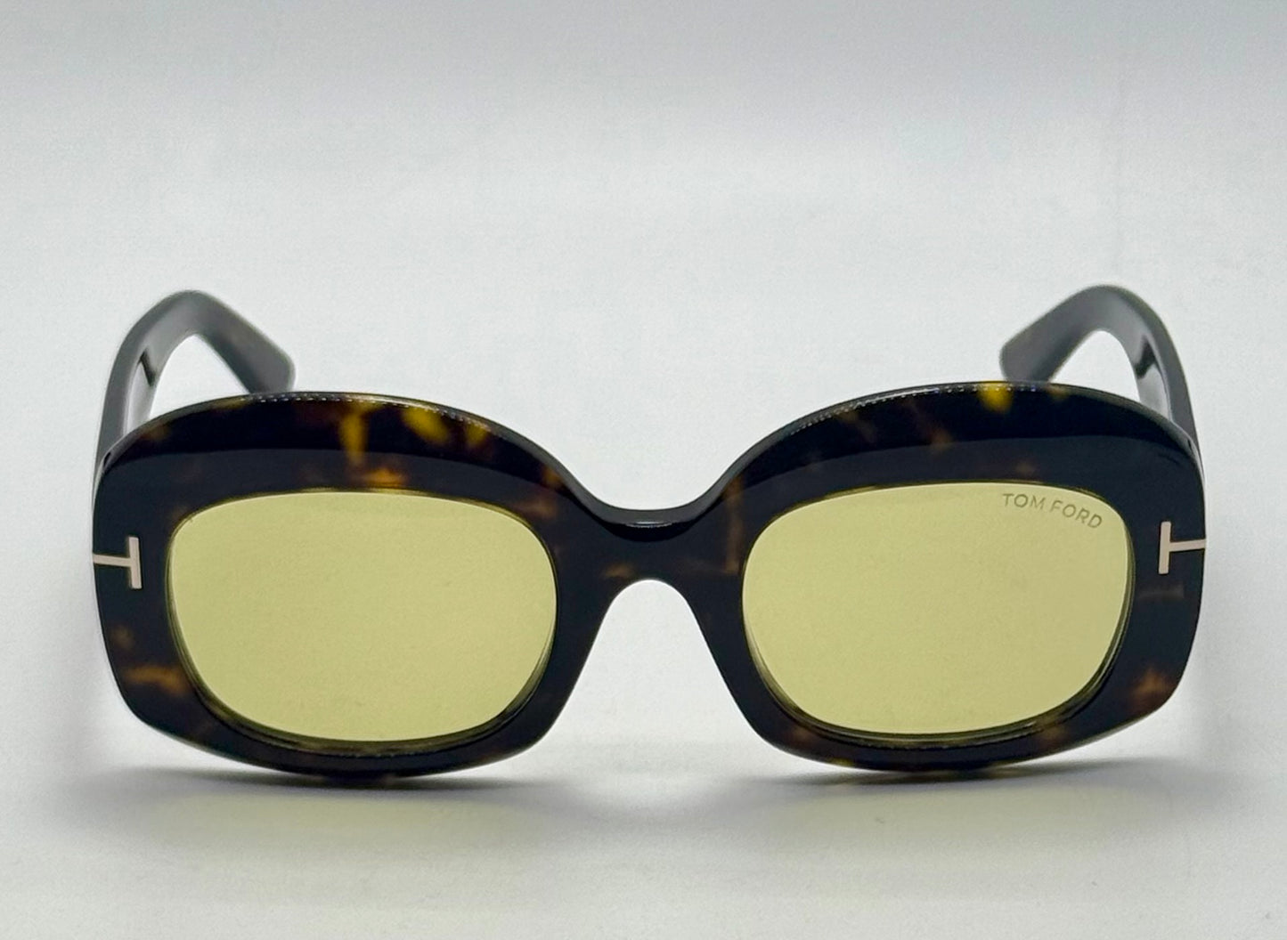 TOM FORD TF1219 CARMEN-02 52E Sunglasses – Yellow Lenses – Full Kit – Brand New