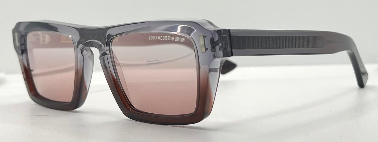 Cutler and Gross M:1318 C:05 Handmade Sunglasses-51mm-Rare-Full Kit-New/Unworn