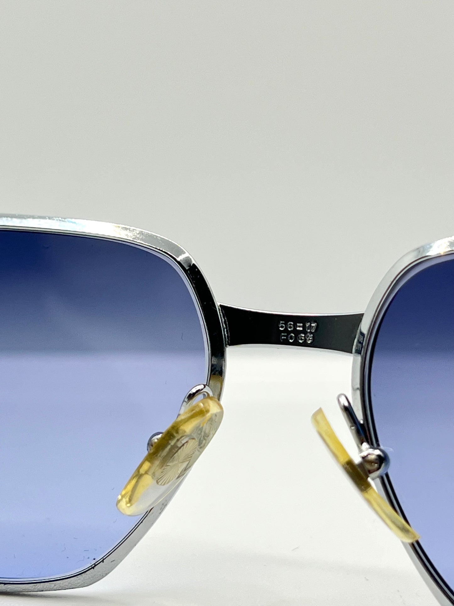 FAIRFIELD F088 Vintage Sunglasses w/New, Custom Gradient Twilight Blue Lenses-Deadstock-France
