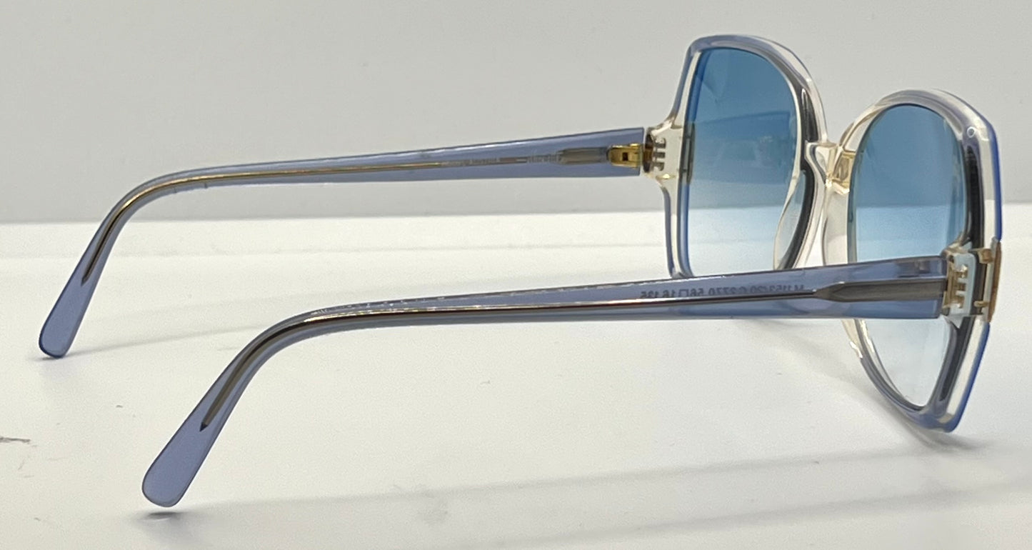 Silhouette M1153/20 C2720 Vintage Sunglasses w/New Ocean Blue Custom Gradient Lenses-Unworn 56mm-Austria