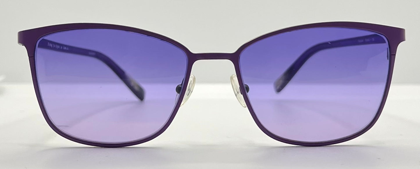 Kung Fu Eyes Sophia 159 Purple Titanium Sunglasses w/New, Custom Gradient Lenses