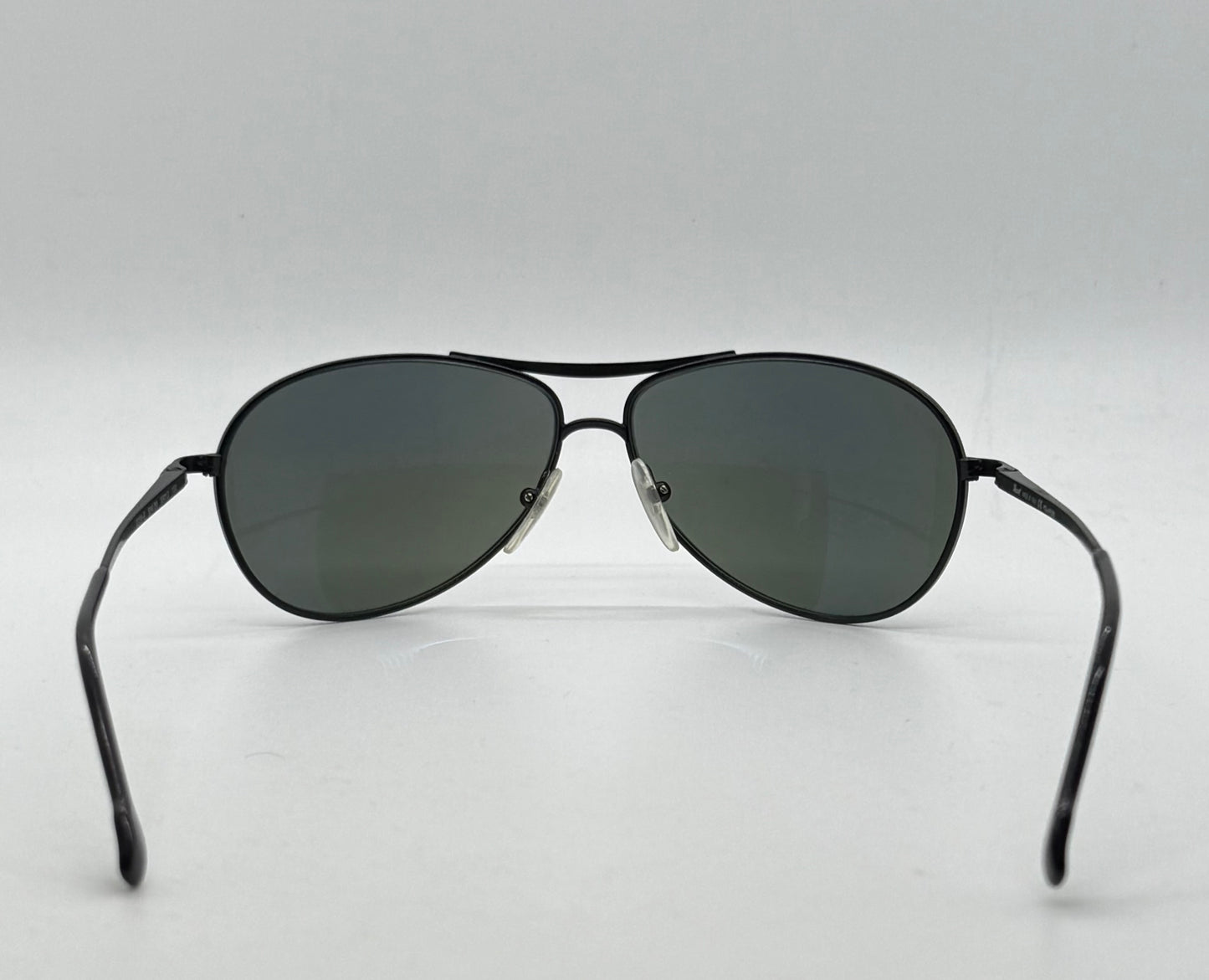 PERSOL 2256-S 594/58 Vintage Black Aviators w/ Polarized Lenses-Deadstock