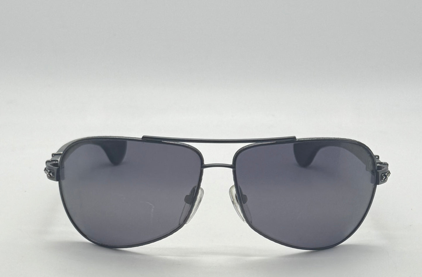 Chrome Hearts Grand Beast II Sunglasses – Frost Mirror Lenses – Full Kit – Rare