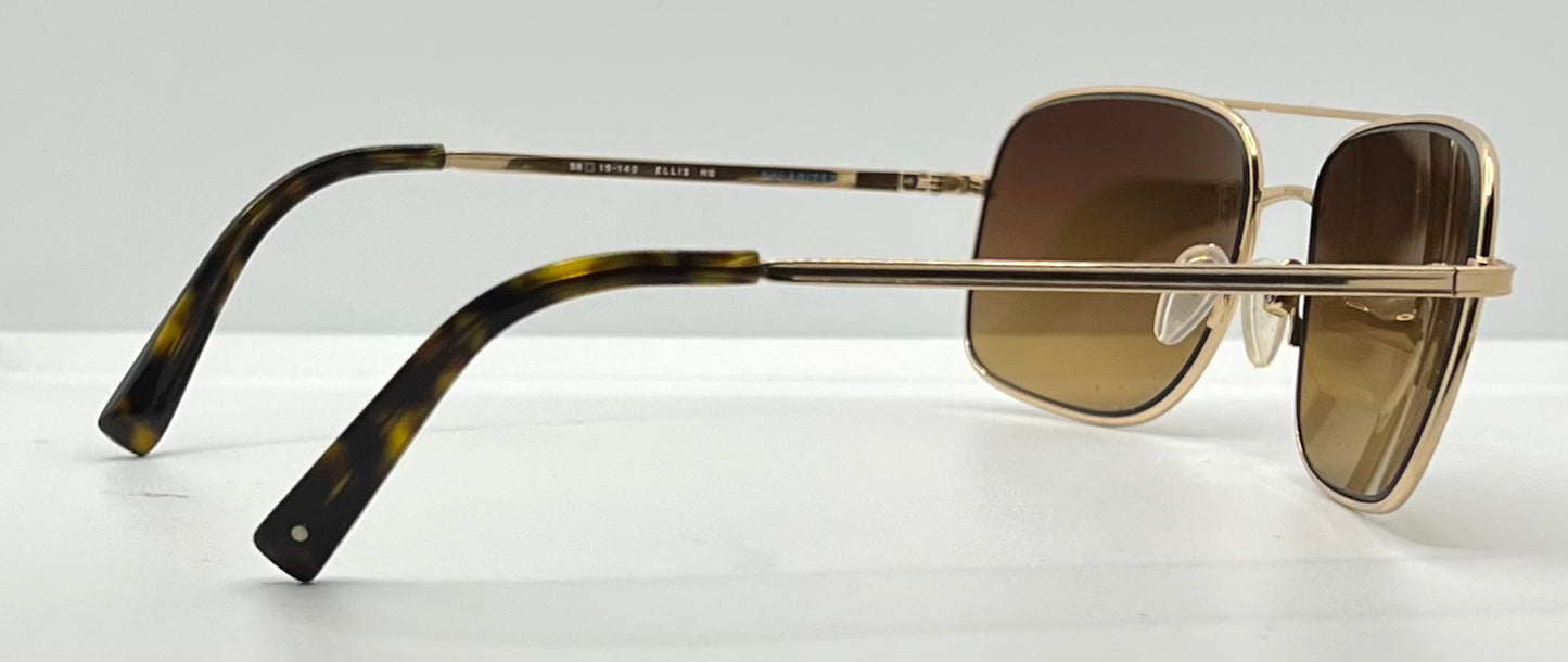 SALT. Optics ELLIS HG – Deadstock Polarized Titanium Sunglasses – Hand Made in Japan