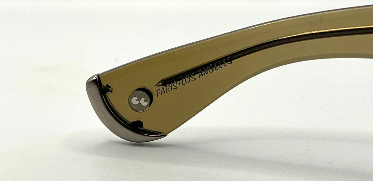 Garrett Leight x Officine Générale OLIO 50mm Sunglasses w/New Mint Custom Lenses-Unworn/Full Kit