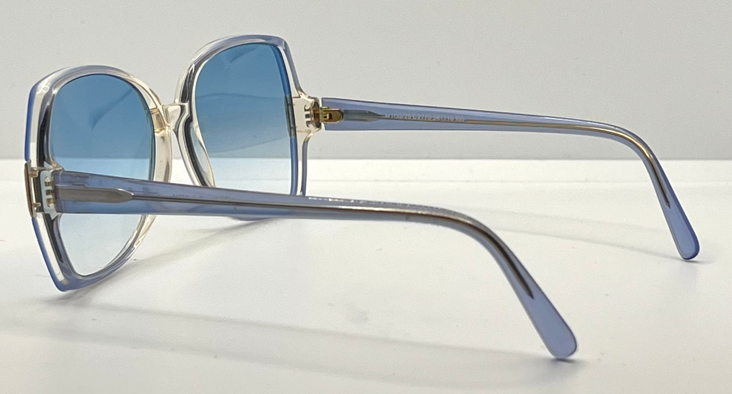 Silhouette M1153/20 C2720 Vintage Sunglasses w/New Ocean Blue Custom Gradient Lenses-Unworn 56mm-Austria