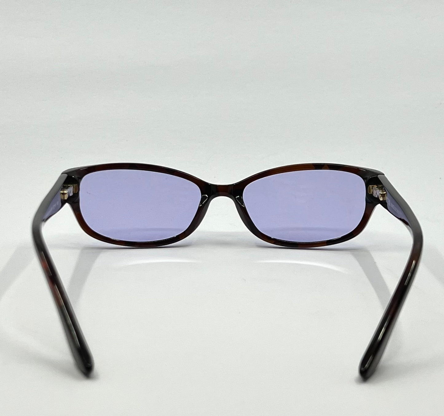 Moschino MO096-04 Vintage Sunglasses w/New Solid Purple Custom Tinted Lenses-Full Kit-Italy
