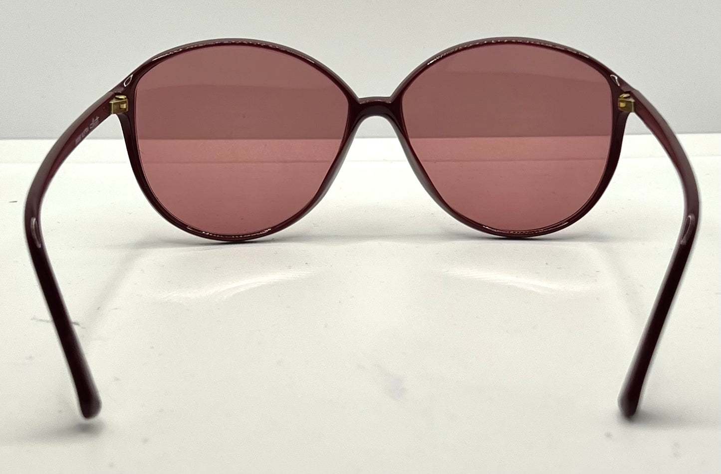 Silhouette Vintage Sunglasses w/New Solid Rose Custom Lenses-Unworn/NOS-Austria
