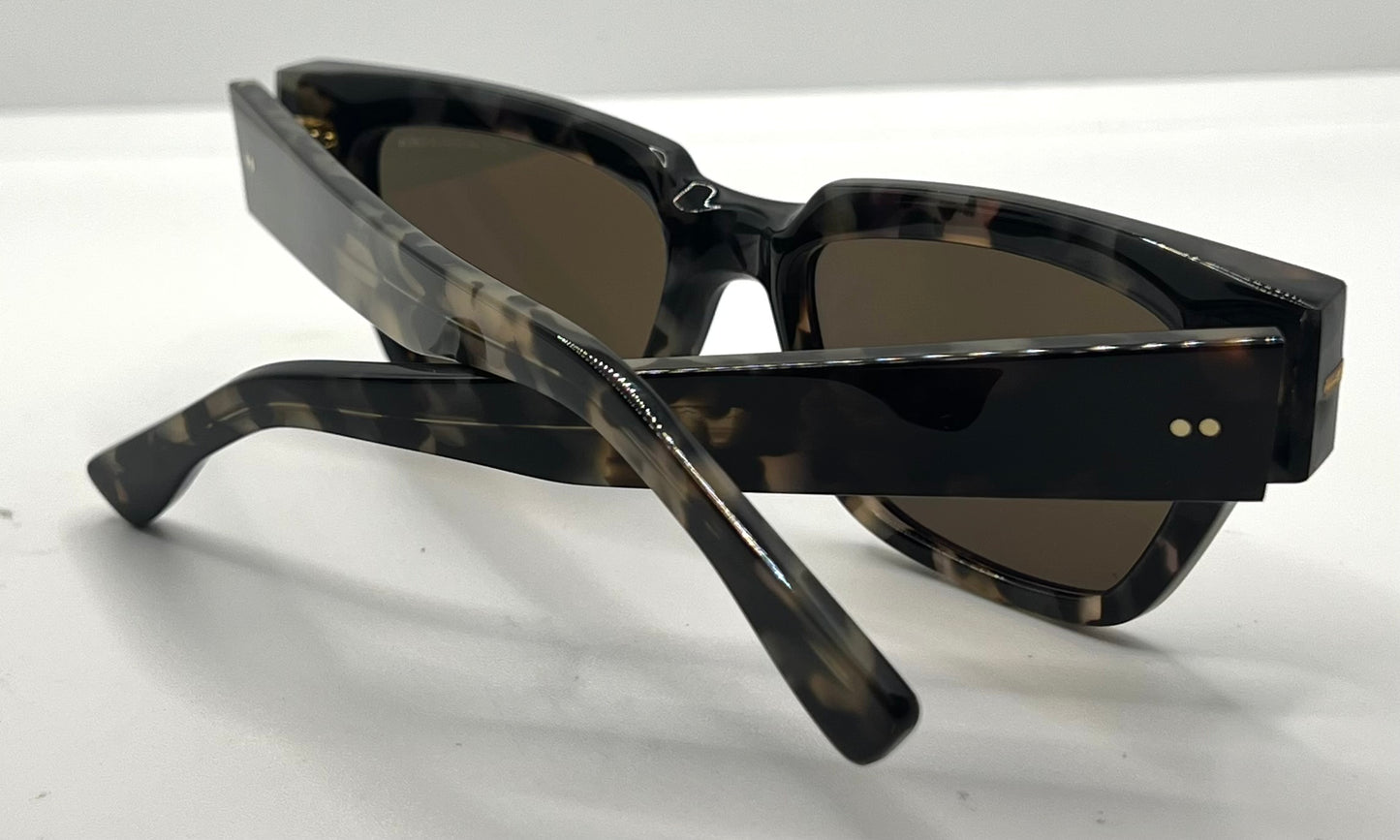 Cutler and Gross M1349 C03 Handmade Sunglasses-Tortoise-54mm-New/Full Kit