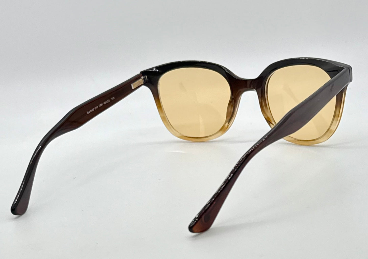 Victory Collection-Garfield 210 COF Vintage Sunglasses w/New Day/Night Custom Amber Tint Lenses