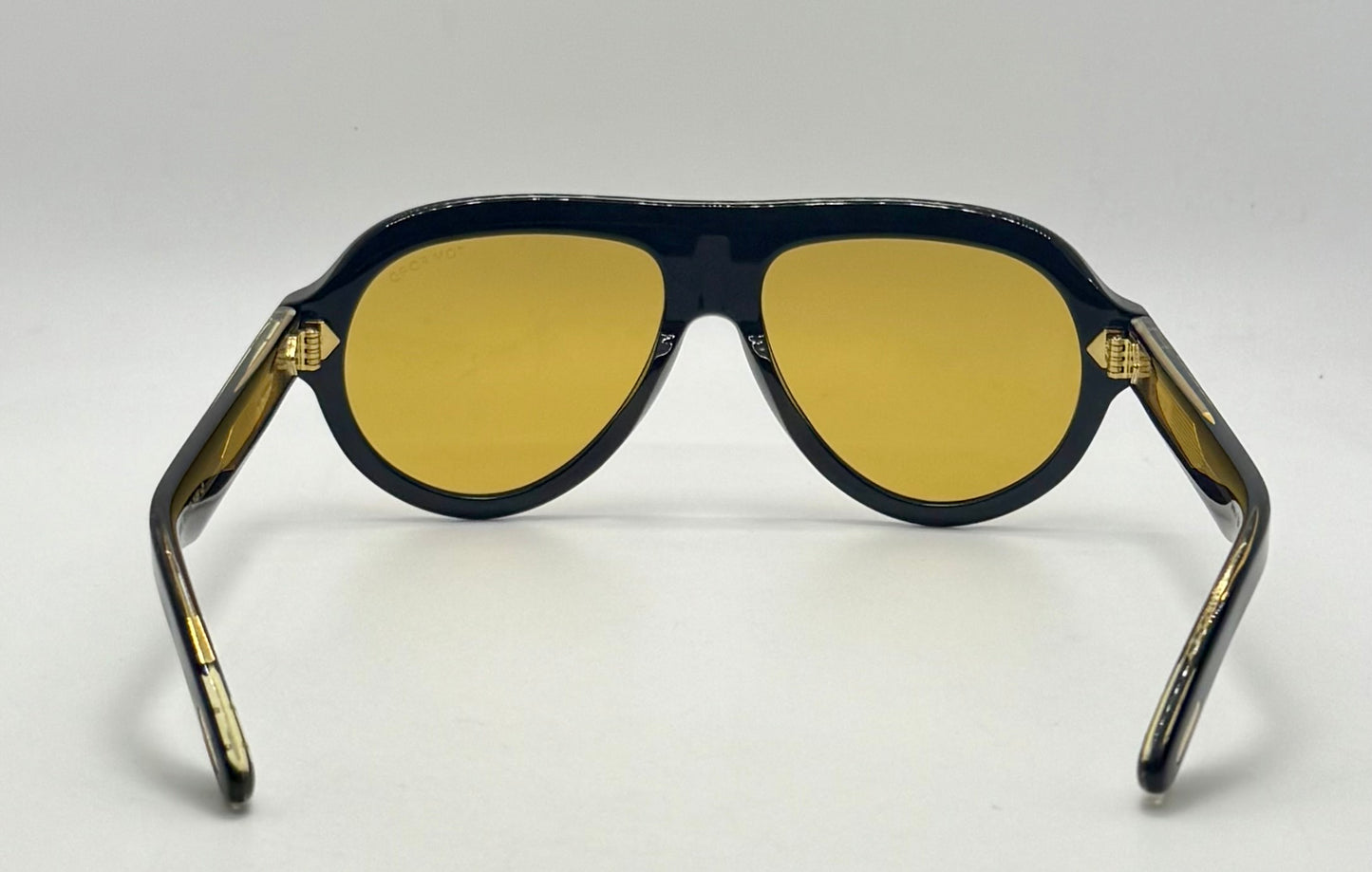 Tom Ford TF1225 01E Icon Collection Sunglasses-Zeiss Yellow Lenses-Brand New Full Kit