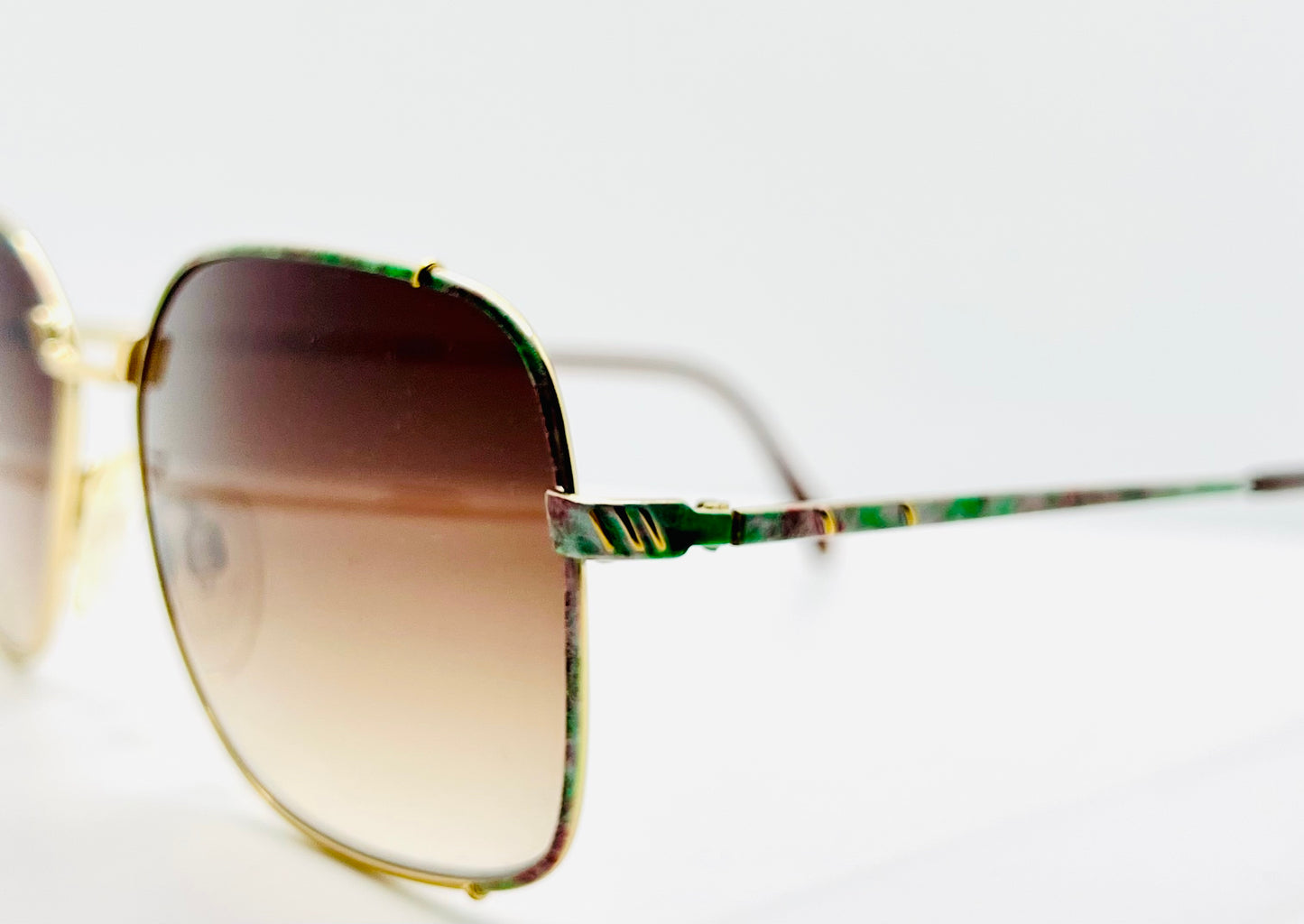 Neostyle ACADEMIC 435 (153) Sunglasses w/New Custom Tobacco Gradient Lenses-Deadstock