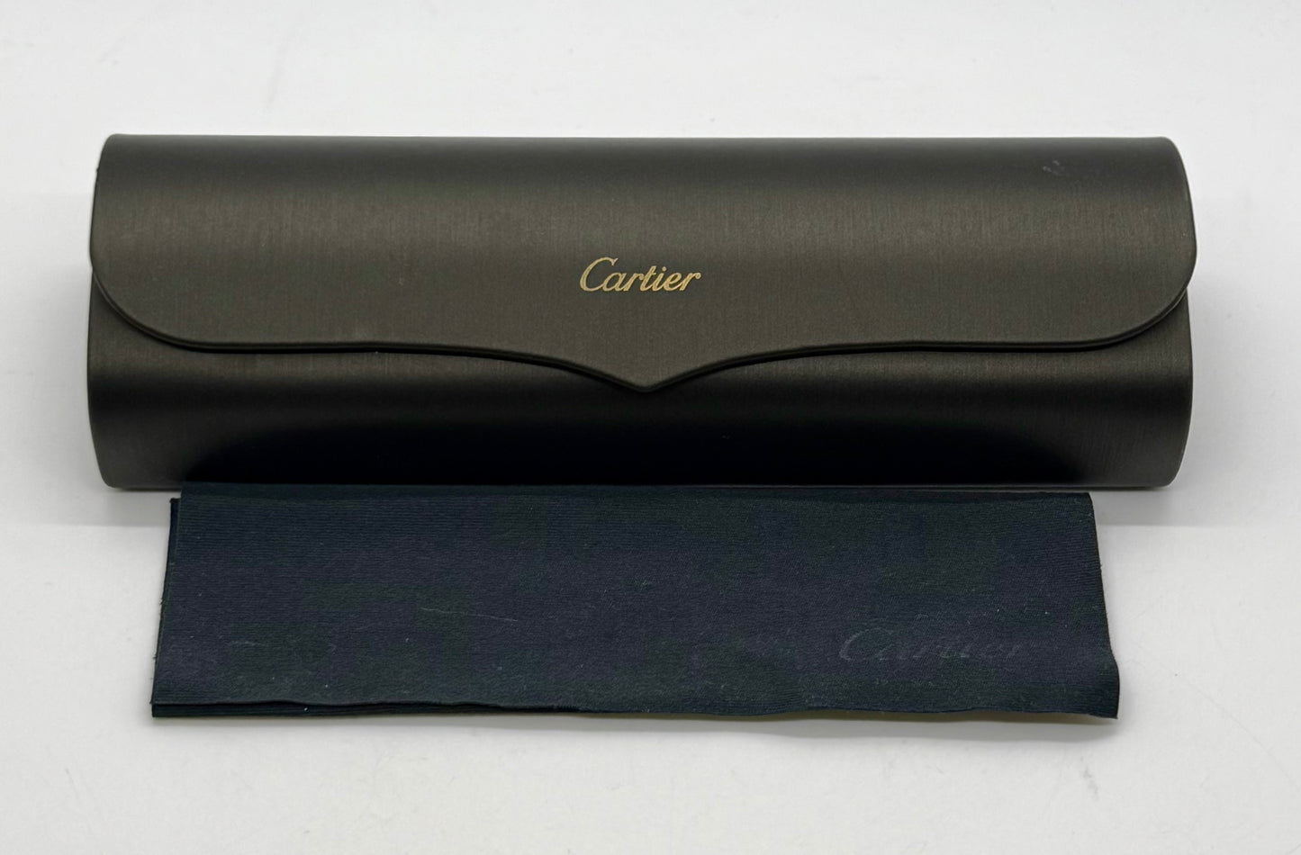 Cartier Clash de Cartier CT0543S 004 Gold Rimless Sunglasses-ZEISS Purple Lenses