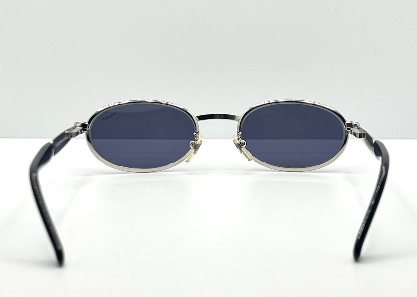 POLICE 2403 COL.579 Vintage Sunglasses-Spring Hinge-Oval 90s Style Deadstock