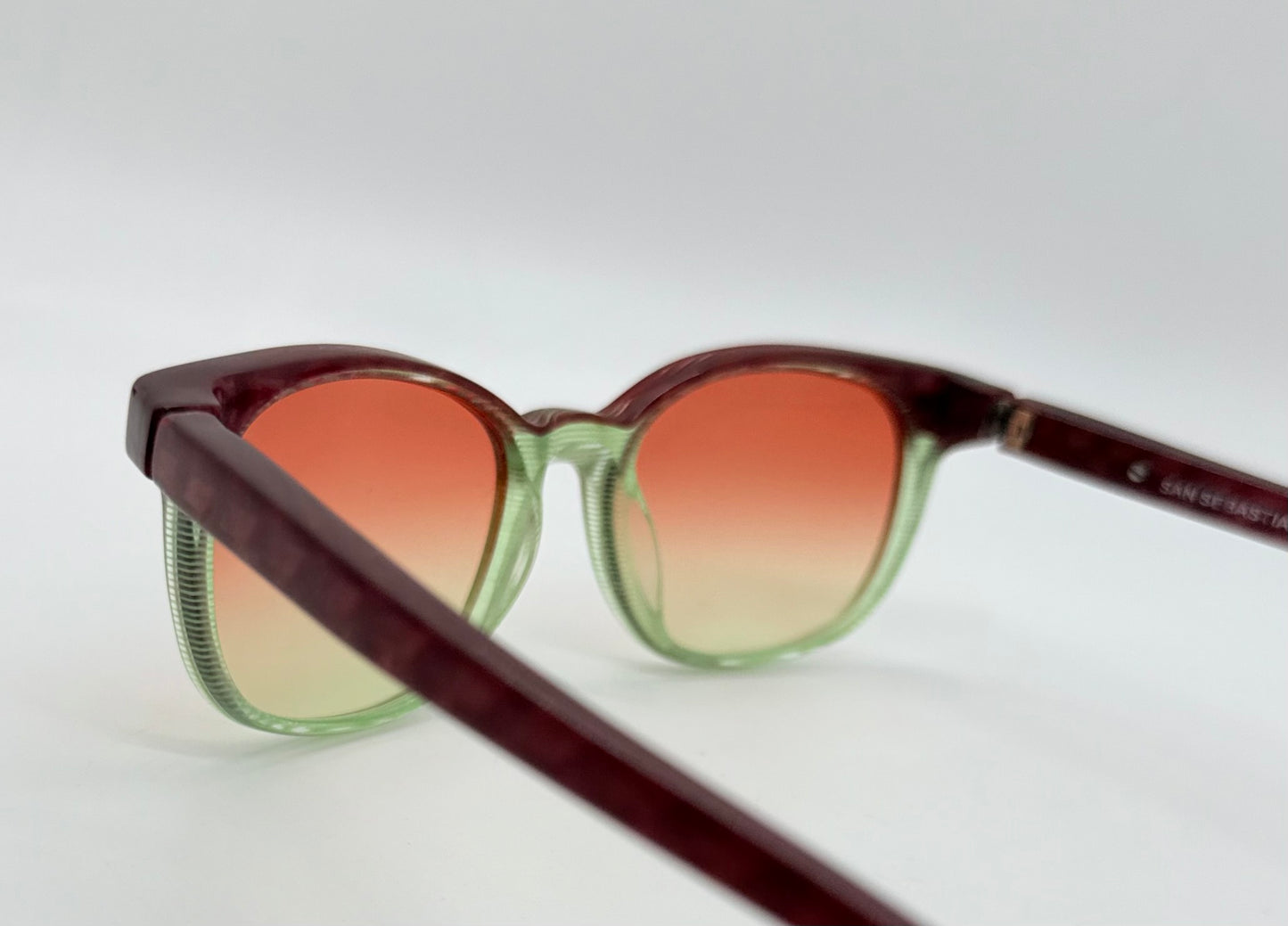 Etnia Barcelona SAN SEBASTIAN BXGR w/New Red/Green Custom Gradient Lenses-48mm