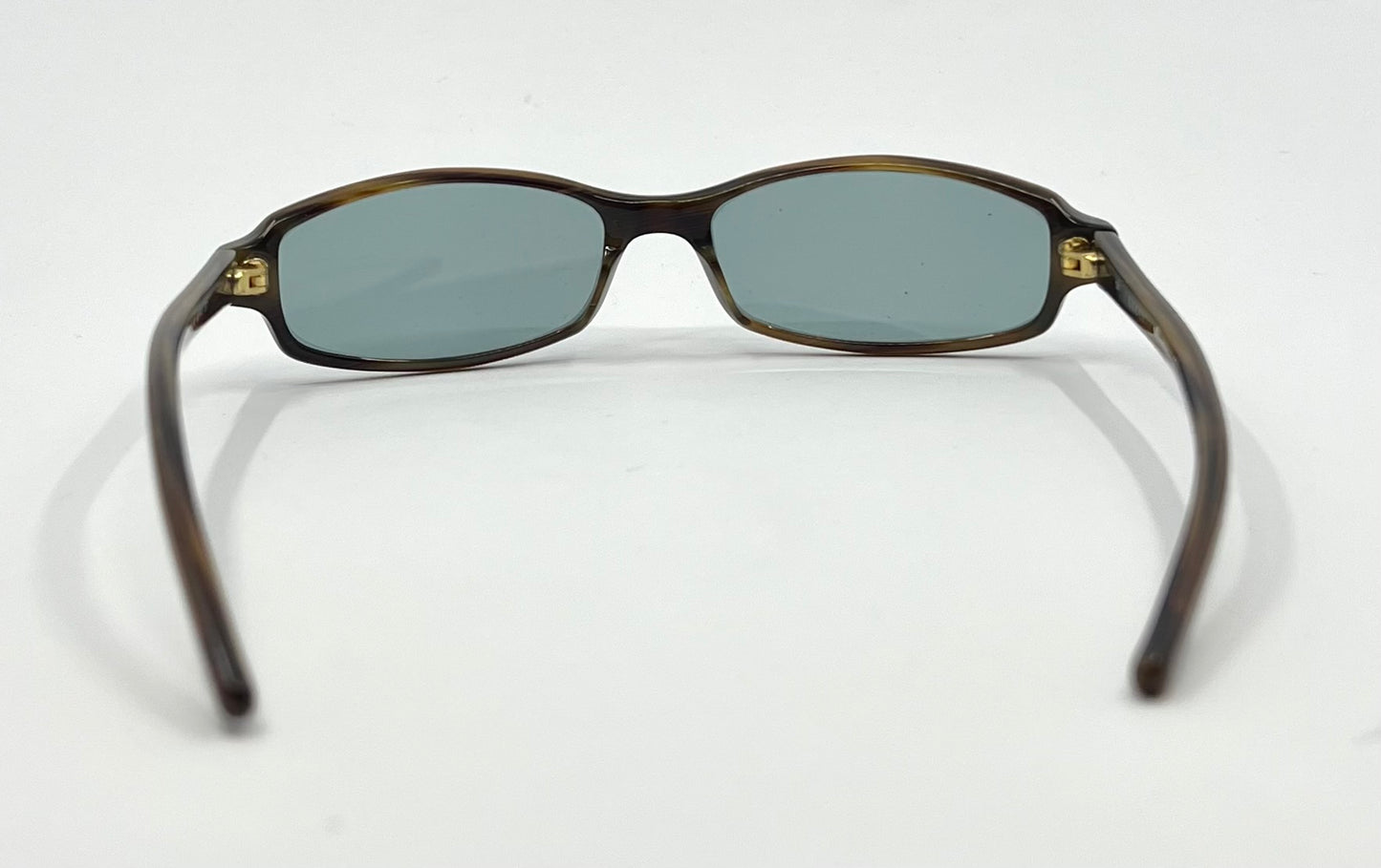 Gucci GG1473 5Y7 Y2K Vintage Sunglasses w/NewSolid Aquamarine Custom Lenses