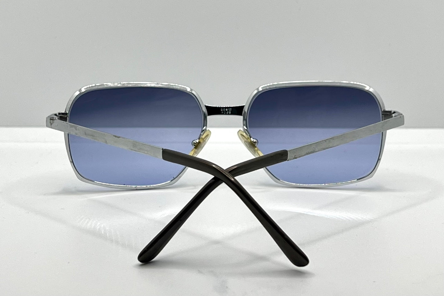 FAIRFIELD F088 Vintage Sunglasses w/New, Custom Gradient Twilight Blue Lenses-Deadstock-France