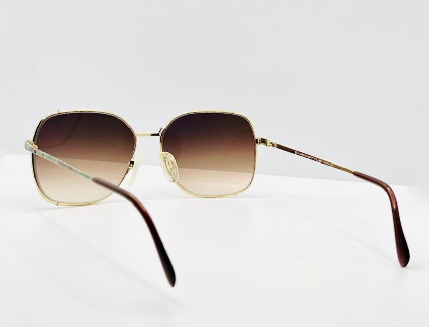 Neostyle ACADEMIC 435 (153) Sunglasses w/New Custom Tobacco Gradient Lenses-Deadstock