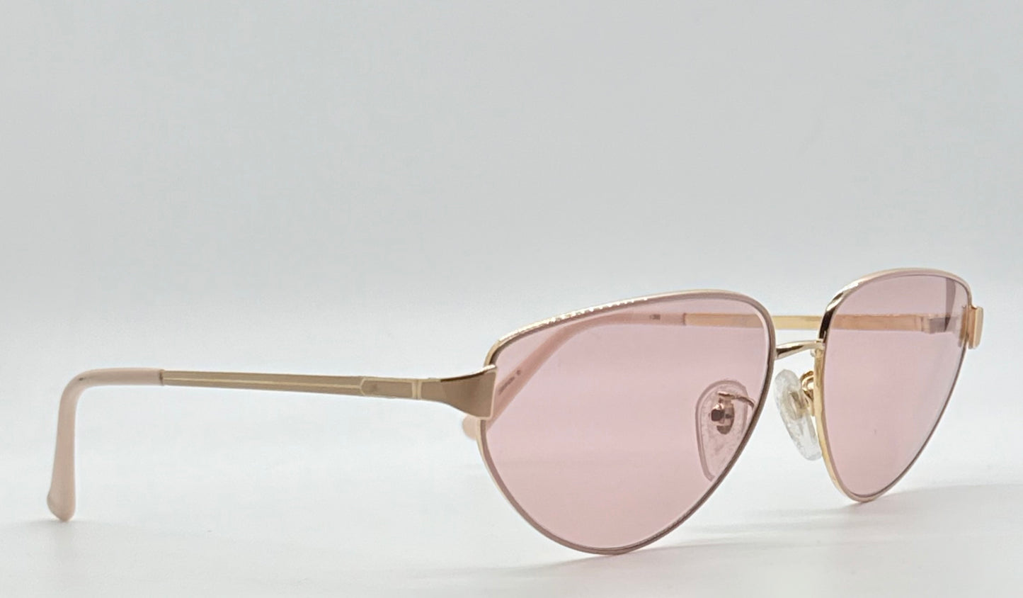 Tura MOD-204 PCH Vintage Sunglasses w/New Solid Pink Custom Lenses-Japan