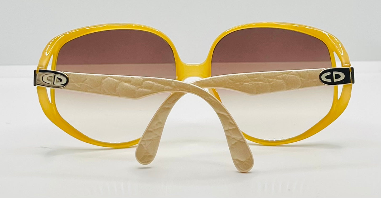 Vintage Christian Dior 2320A 70 Sunglasses – Deadstock – Gradient Light Brown Lenses