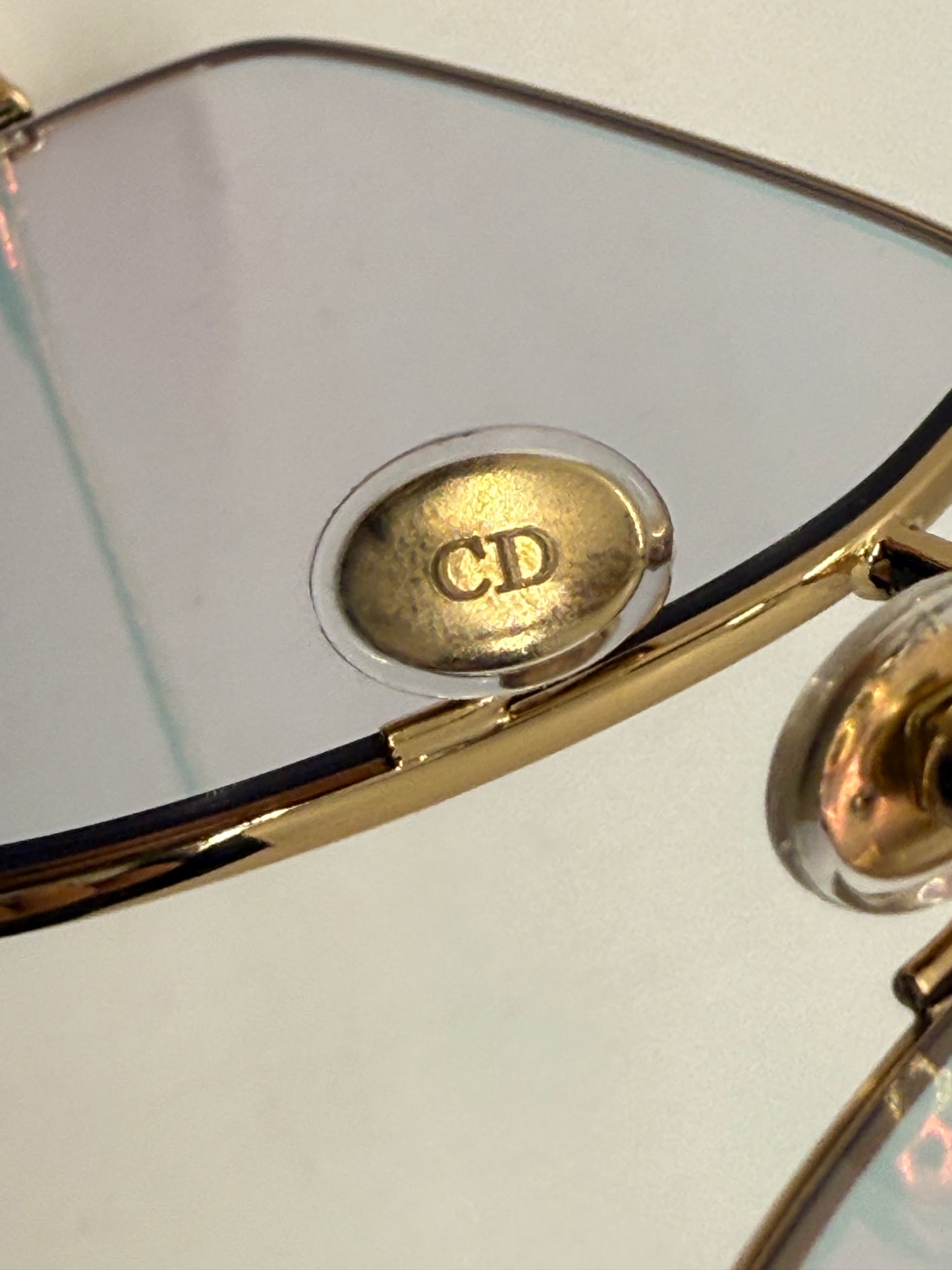 Dior Stellaire 1 0001 TE Pale Gold Titanium Edition Sunglasses – Full Kit