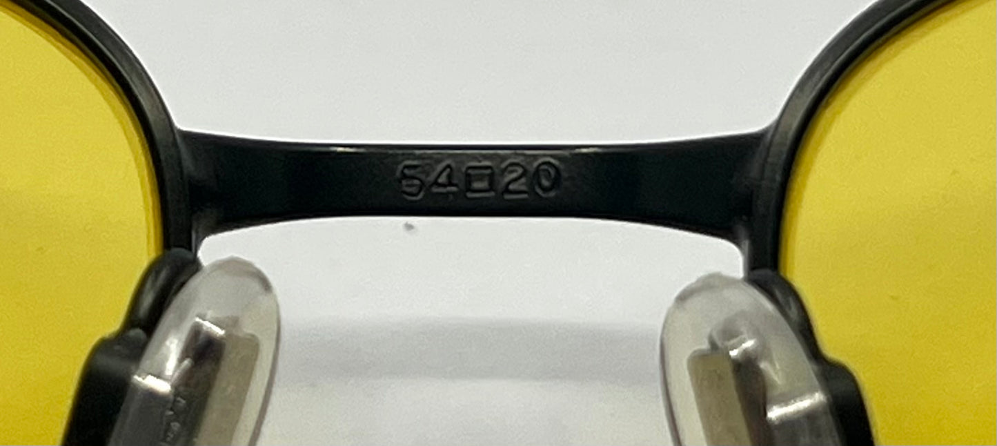 Hugo Boss HB5736 GN Y2K Y2K Vintage Sunglasses – Original Yellow Lenses-Deadstock/Unworn