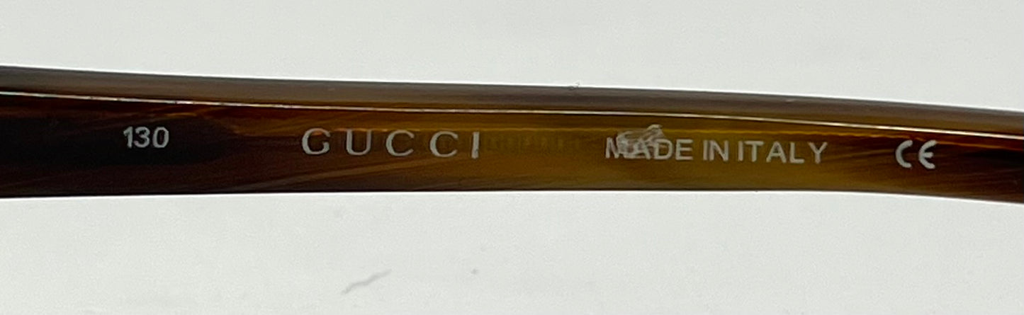 Gucci GG1473 5Y7 Y2K Vintage Sunglasses w/NewSolid Aquamarine Custom Lenses