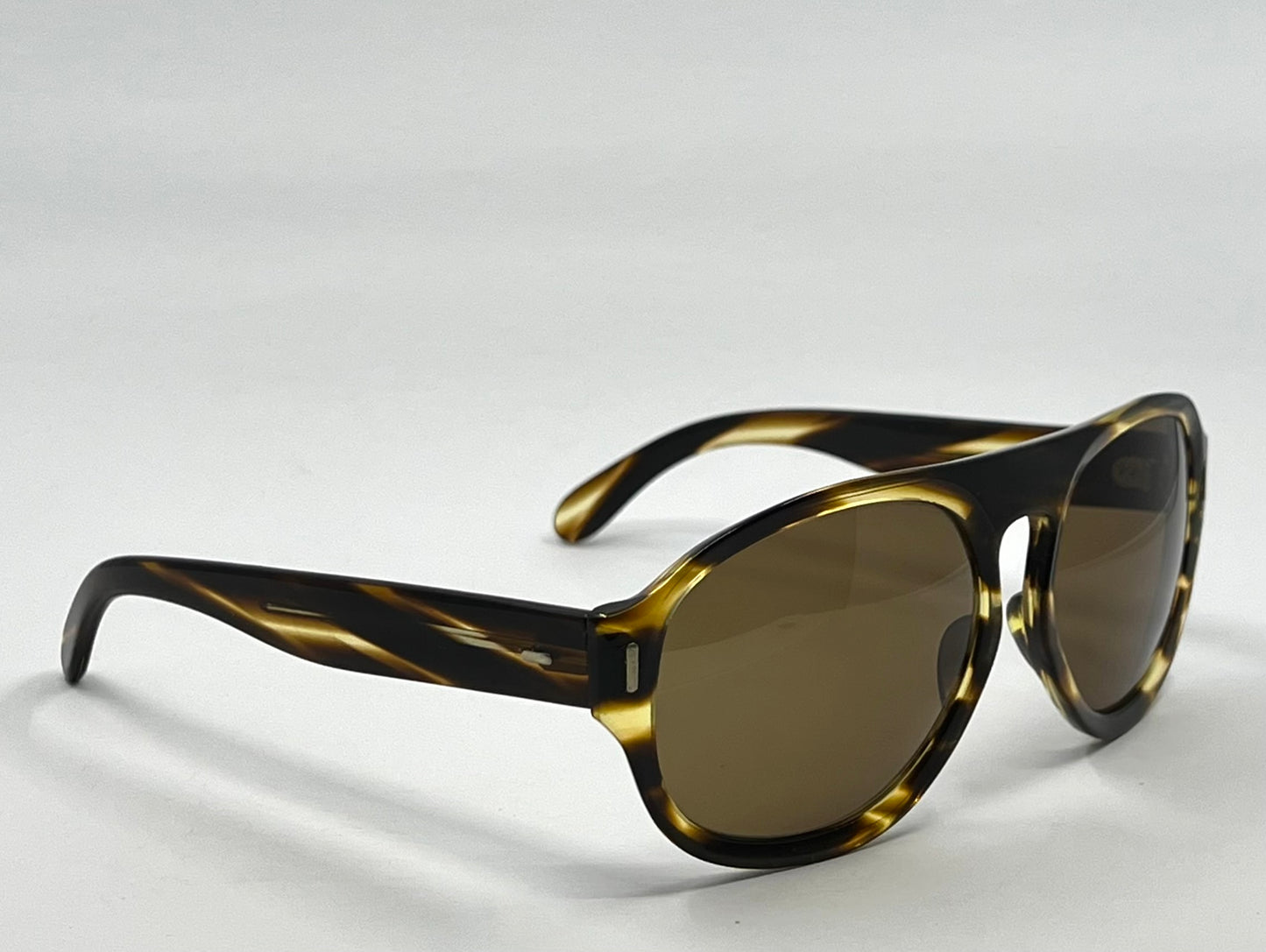 Jacques Fath Vintage Sunglasses Deadstock Made in France Tortoise Brown Unworn