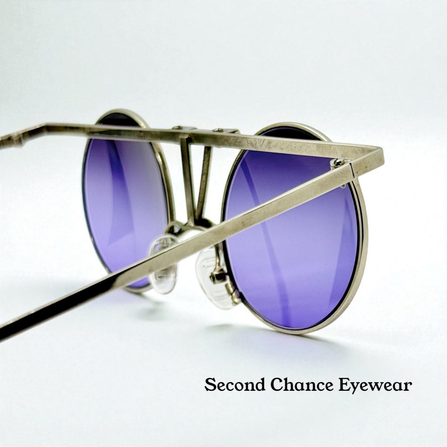 1986 Larry Leight i’dentity Sunglasses-RARE Early Oliver Peoples History-Warhol Linked Design