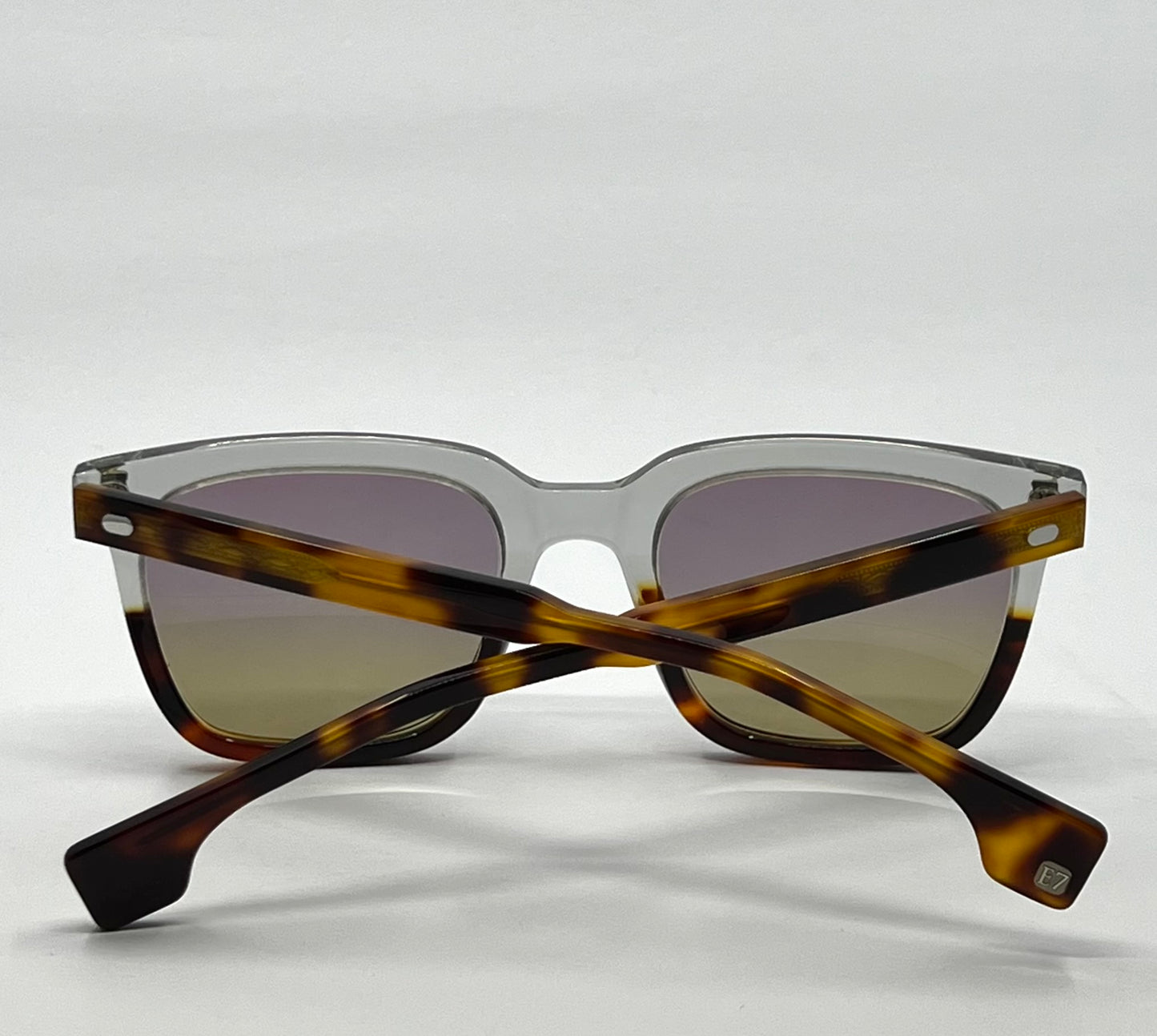 Entourage of 7 Los Angeles “Harrison” w/New Grey to Yellow Custom Gradient Lenses-Handmade in Japan