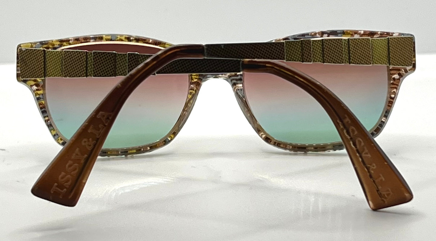 Lafont ISSY & LA EVISS 538 France Sunglasses w/ Custom Gradient Lenses