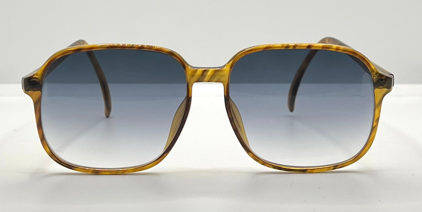 Dunhill 6008 10 Vintage Sunglasses w/New Grey/Mint Green Custom Tinted Gradient Lenses-Unworn
