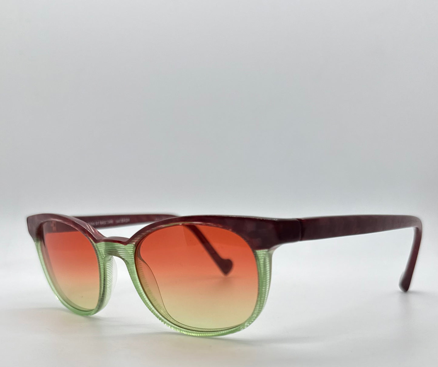 Etnia Barcelona SAN SEBASTIAN BXGR w/New Red/Green Custom Gradient Lenses-48mm