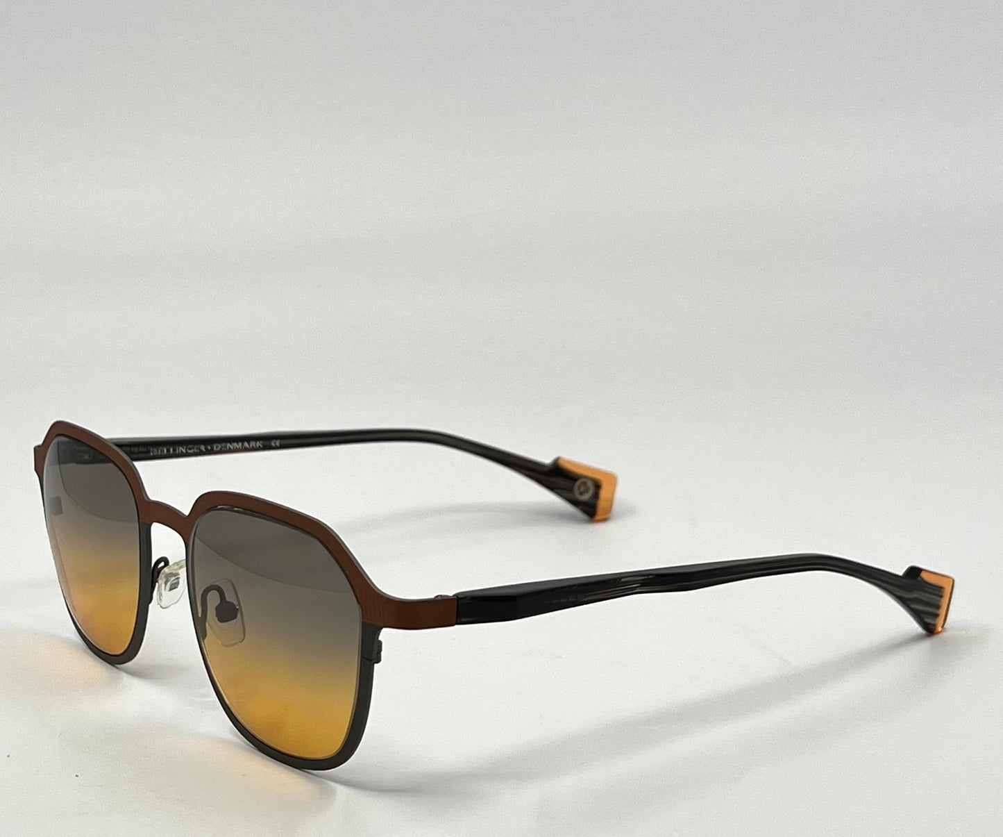 Bellinger Denmark Race C.5070 Sunglasses w/New Gradient Tinted Custom Lenses – Full Kit/Unworn