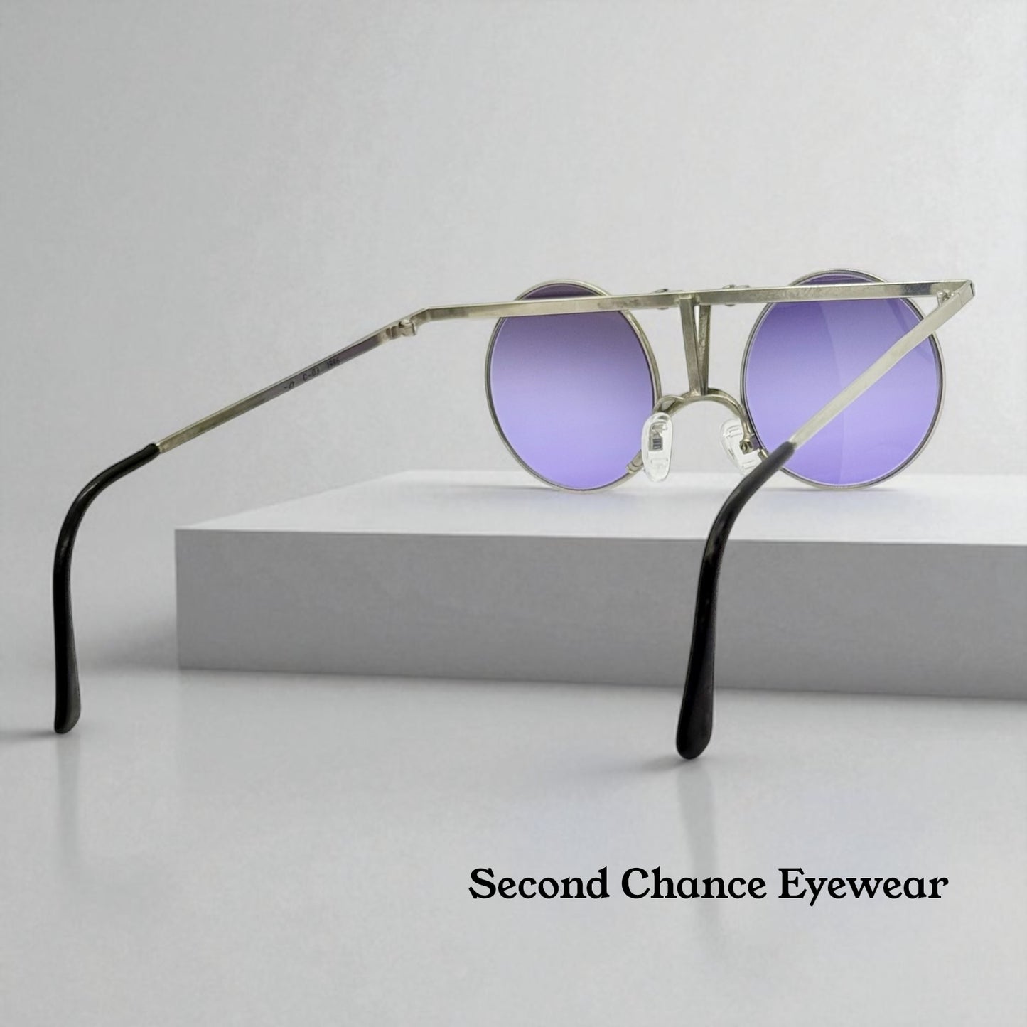 1986 Larry Leight i’dentity Sunglasses-RARE Early Oliver Peoples History-Warhol Linked Design