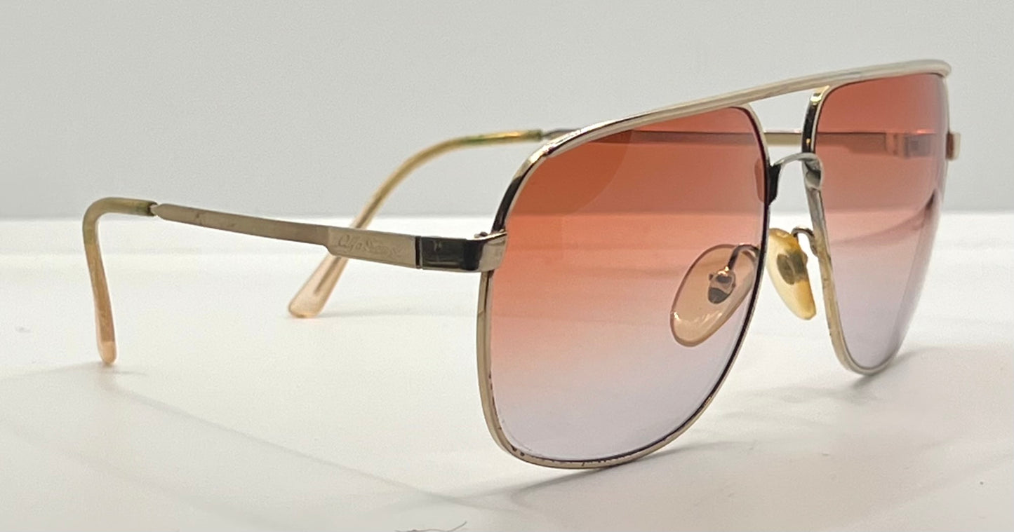 Alfa Romeo 49-212 Vintage Sunglasses w/New Gradient Custom Tinted Lenses-