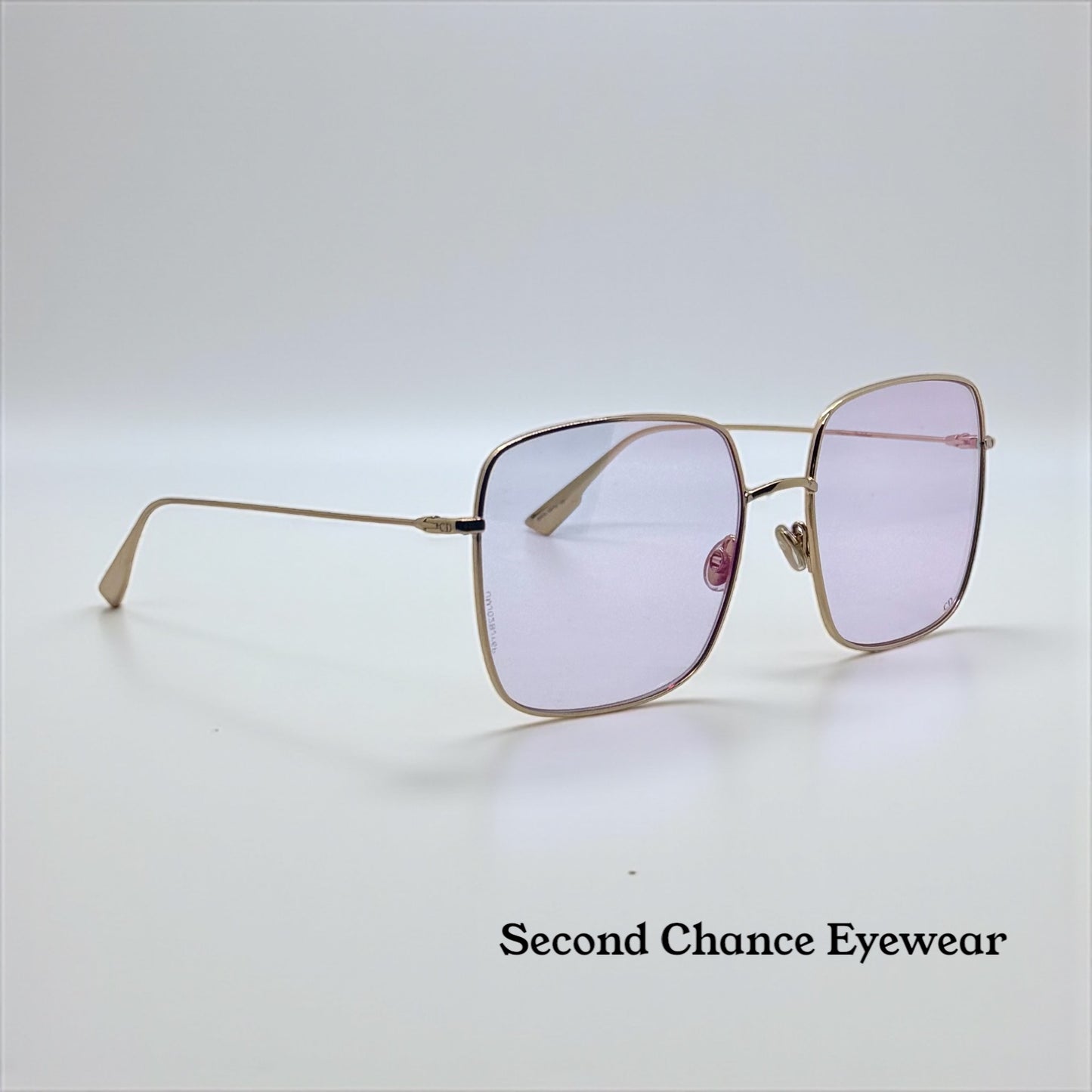 Dior Stellaire 1 0001 TE Pale Gold Titanium Edition Sunglasses – Full Kit