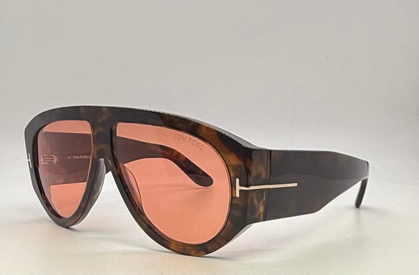 Tom Ford Bronson TF1044 52S – Dark Havana / Bordeaux – 60mm – Full Kit – New
