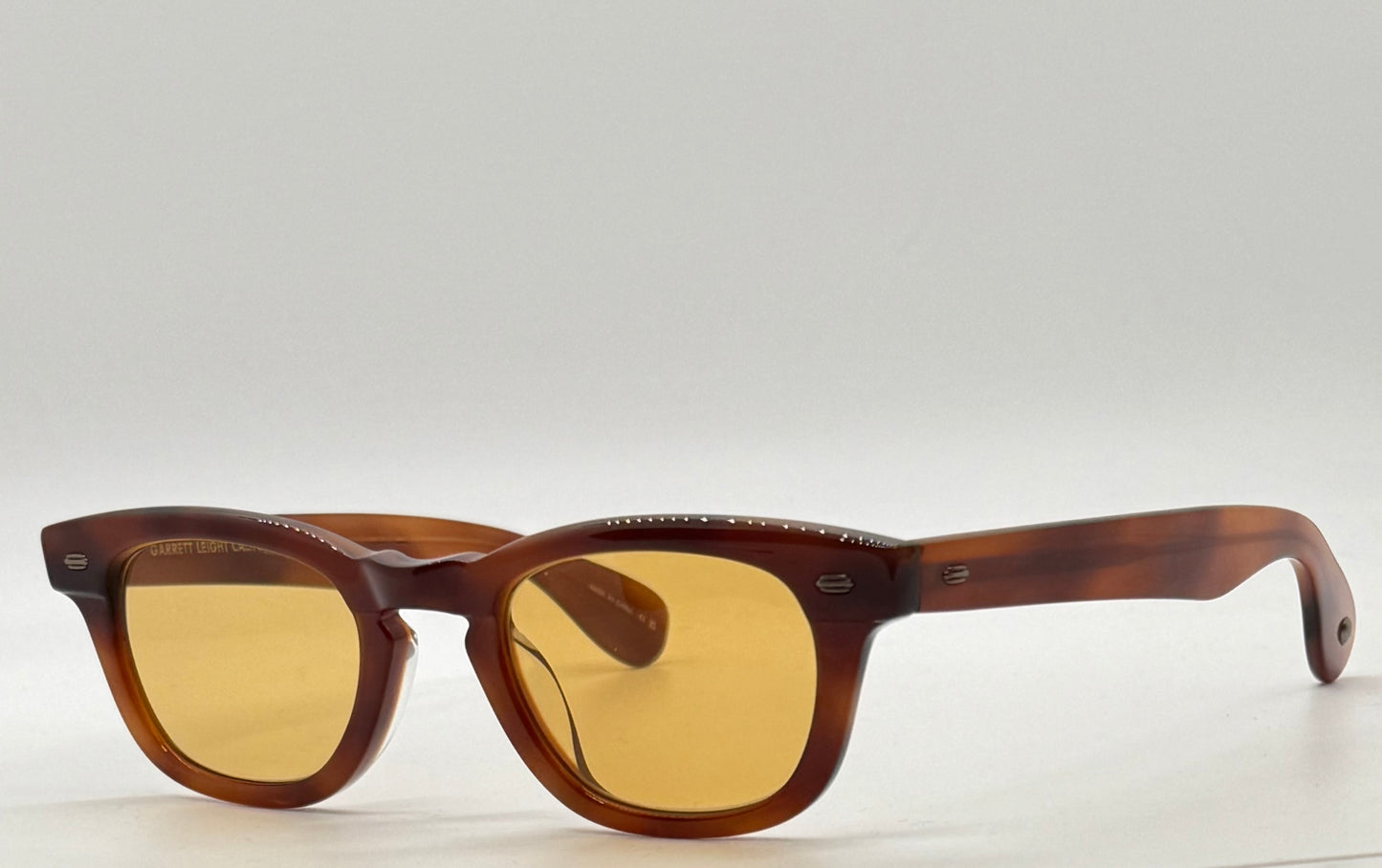Garrett Leight California Optical LO-B VINBRT 46-23 Full Kit-New/Unworn -Discontinued
