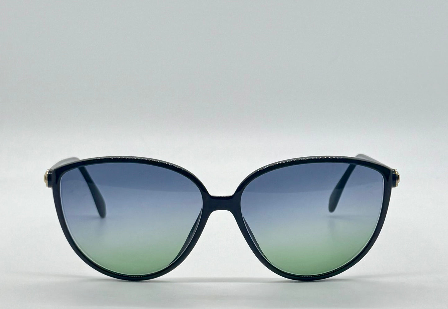 Silhouette M 1709 C 5504 Vintage Sunglasses w/New Blue-to-Green Custom Gradient Lenses