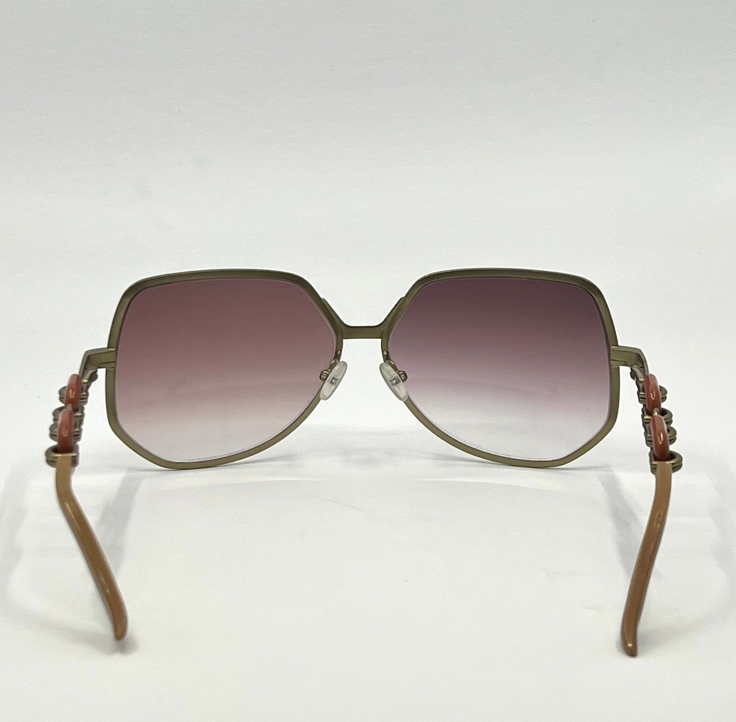 (Missoni Special Edition MI66603 Sunglasses Gold Chain 63-14 Deadstock