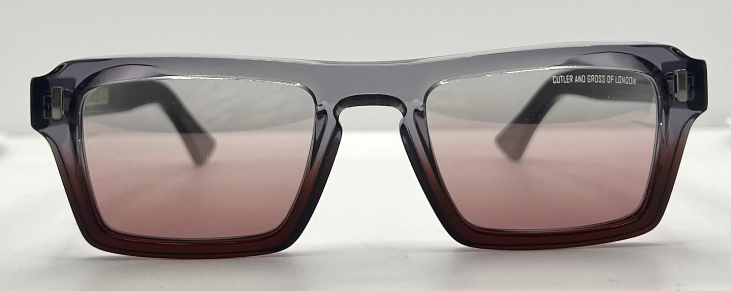 Cutler and Gross M:1318 C:05 Handmade Sunglasses-51mm-Rare-Full Kit-New/Unworn
