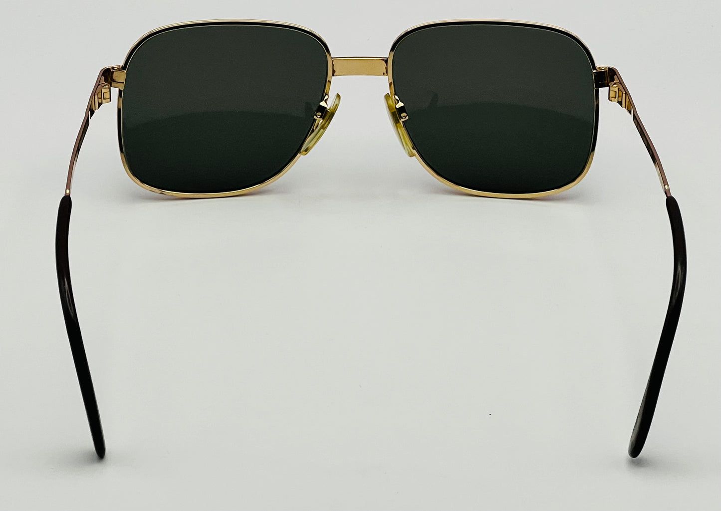 Vintage New/Old Leonard Harley Gold Plated Sunglasses- Mod. LH1010 GP 18ct. 55-16-