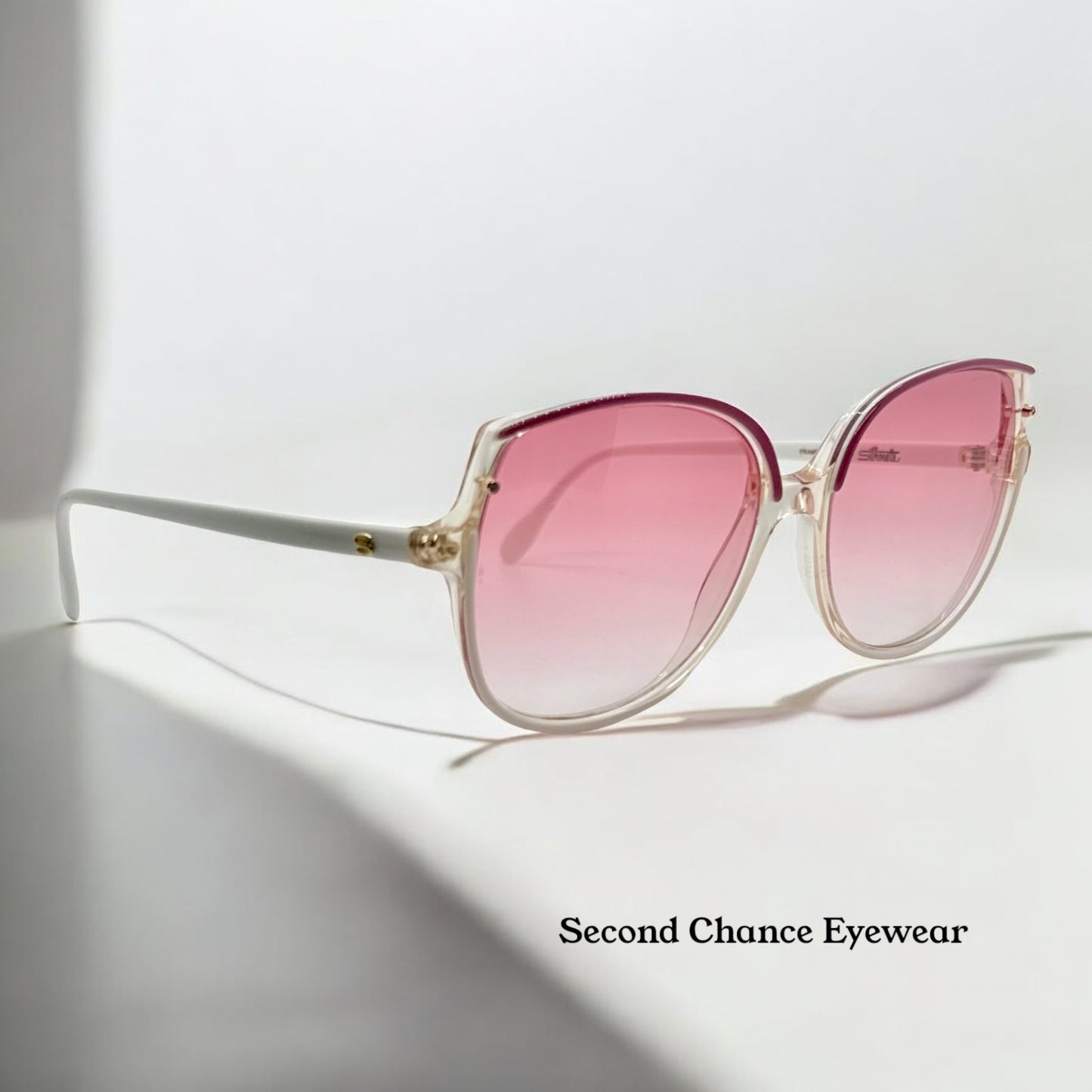 Silhouette M1138/20 Vintage Sunglasses w/New Pink Gradient Custom Lenses– 56mm-Austria