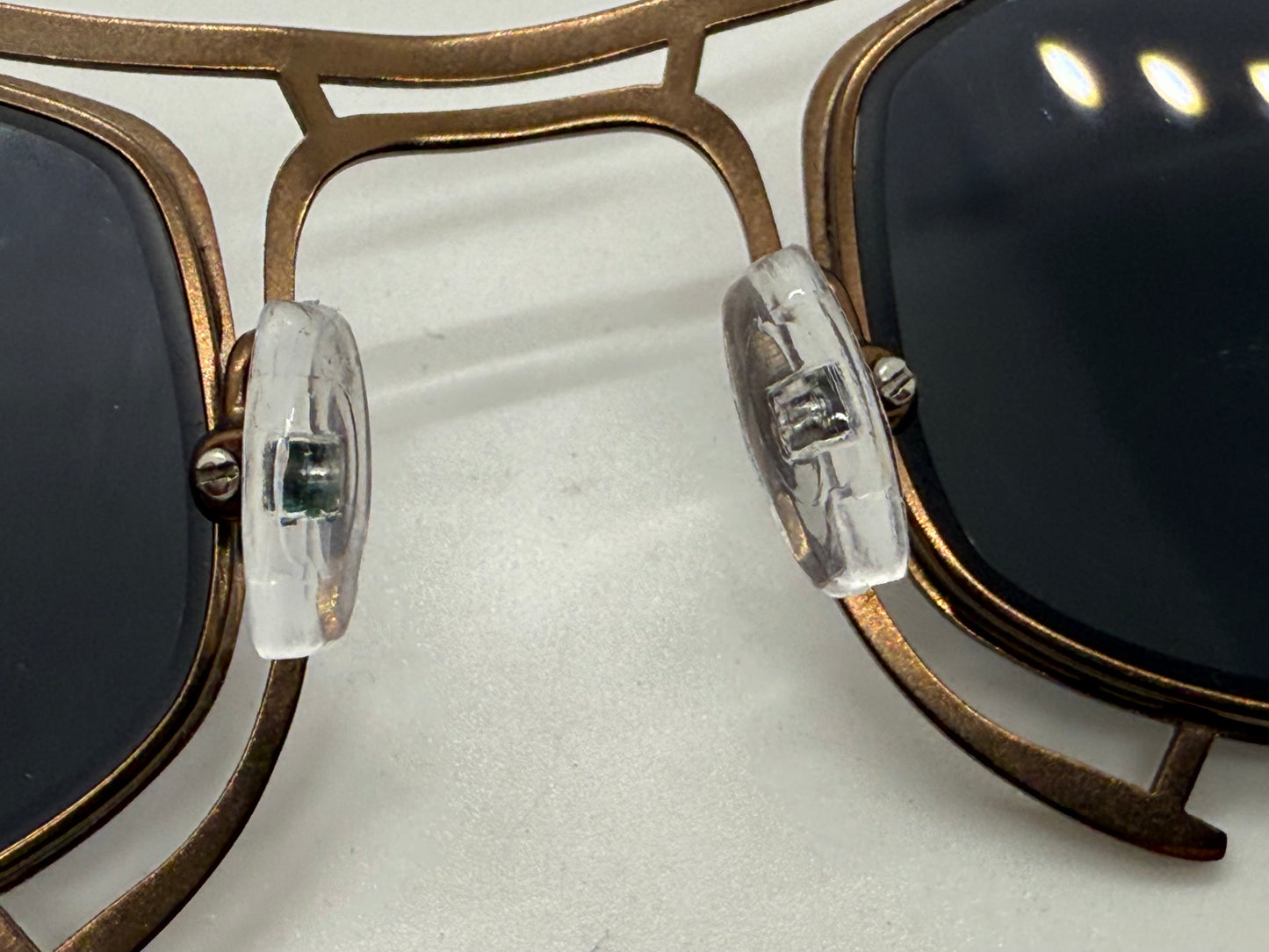 Raf Simons × Linda Farrow RAF13-C1 Bronze Sunglasses – Rare Collaboration